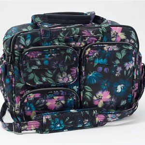 Lug East/West Puddle Jumper Duffle Bag / Bloom Black